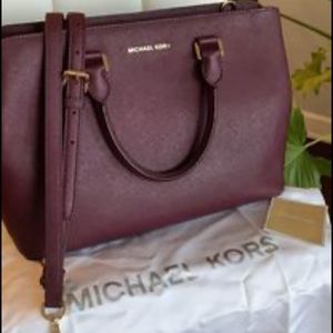 Plum Michael Kors Handbag